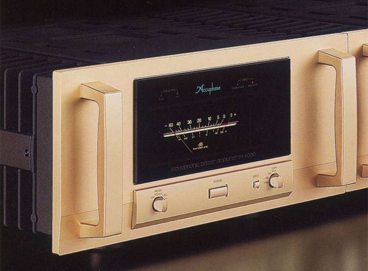 Accuphase M-6000の仕様 アキュフェーズ Accuphase M-6000の仕様 アキュフェーズ
