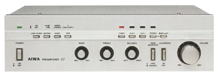 AIWA S-C7の仕様 アイワ AIWA S-C7の仕様 アイワ