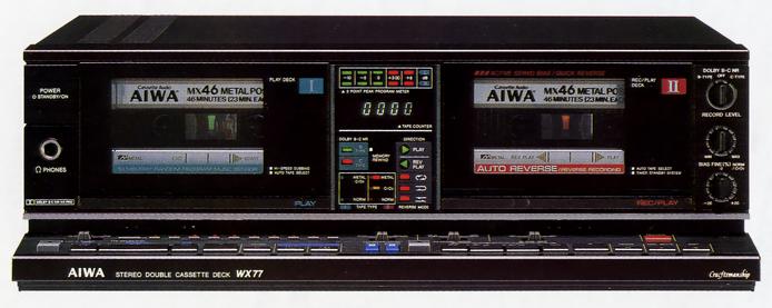 AIWA AD-WX77の仕様 アイワ