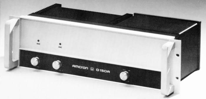 AMCRON/CROWN D-150A IOCの仕様 アムクロン/クラウン