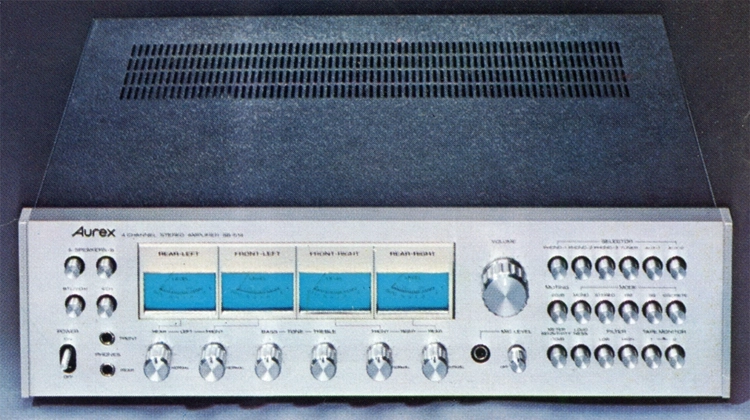 ★Aurex SB-514 4CHANNEL プリメインアンプ TOSHIBA☆ ☆Aurex SB-514 4CHANNEL プリメインアンプ TOSHIBA☆ - メルカリ