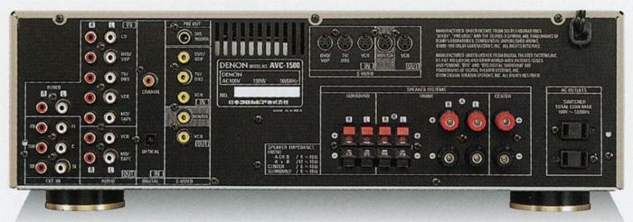 お歳暮・冬ギフト特集 - おとなの週末お取り寄せ倶楽部 DENON デノン/デンオン AVC-1500の仕様 その他