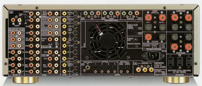 DENON AVC-A10SE AVアンプ 本体・リモコン・取扱説明書 正常動作