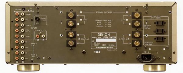 DENON PMA-2000IIの仕様 デノン/デンオン