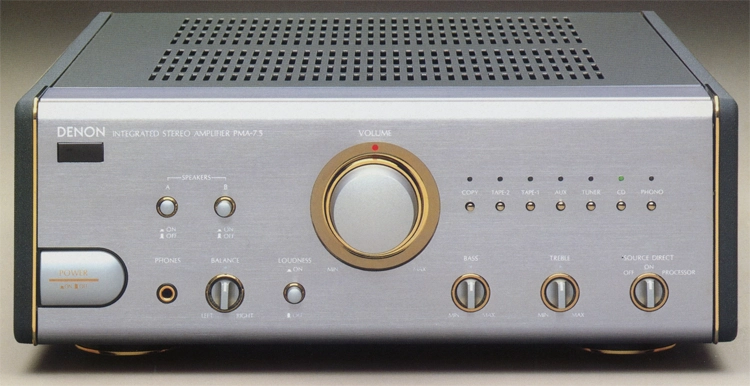 DENON PMA-7.5の仕様 デノン/デンオン DENON PMA-7.5の仕様 デノン/デンオン