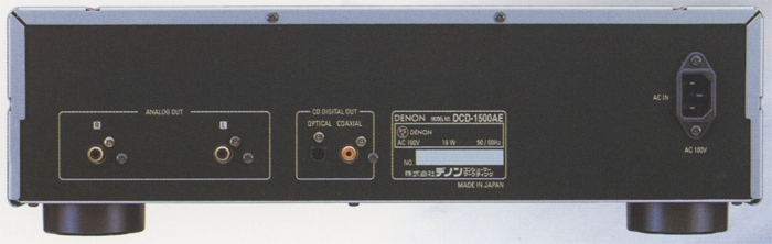 【爆売り！】 DENON DCD-1500AEの仕様 デノン/デンオン その他