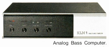 Analog Bass Computer.