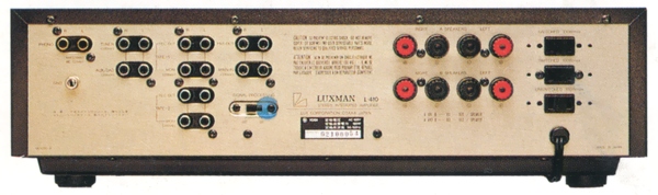 LUXMAN L-430の仕様 ラックスマン