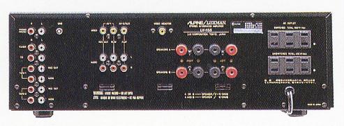 ALPINE/LUXMAN LV-105の仕様 アルパイン/ラックスマン