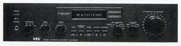 NEC AUA-8300/AUA-8300Dの仕様