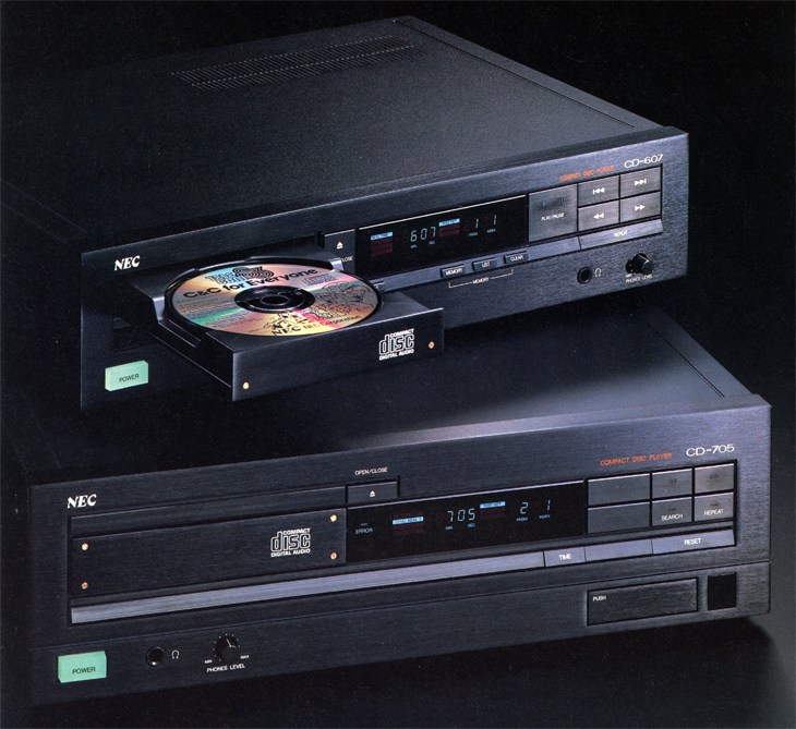 1980年代製 名機NEC CD607 CDプレーヤー - tigerwingz.com
