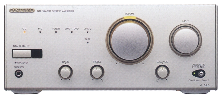 ONKYO A-909の仕様 オンキヨー/オンキョー ONKYO A-909の仕様 オンキヨー/オンキョー