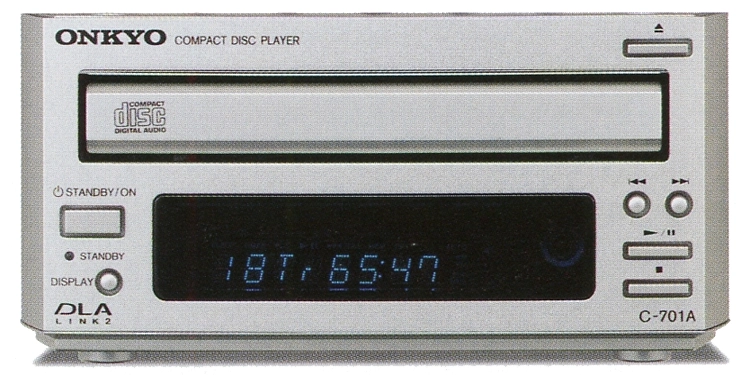 Amazon.co.jp: ONKYO INTEC155 CDプレーヤー C-701A(S