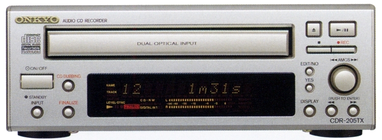 ONKYO CDR-205TXの仕様 オンキヨー/オンキョー