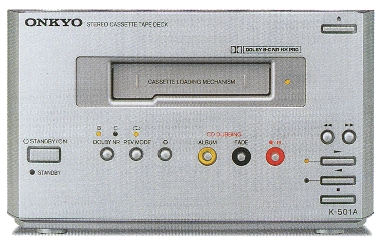 動作OK】説明書付き！！ カセットデッキ ONKYO オンキョー K-501A