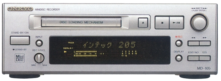 ONKYO MD-105の仕様 オンキヨー/オンキョー ONKYO MD-105の仕様 オンキヨー/オンキョー
