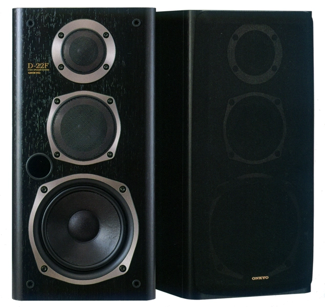 ONKYO D-22F 3way スピーカーペア オーディオ機器