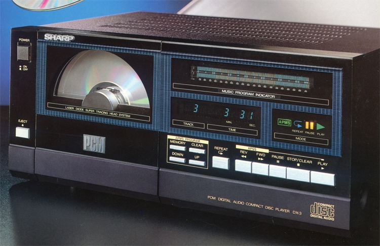 SHARP CD・MD・カセットデッキプレーヤー 3機能ともに良好
