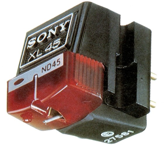 XL-45 Sony カートリッジ動作品 スタイラスND-45X ヘッドシェル付交換