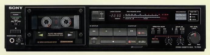 SONY TC-R502 カセットデッキ