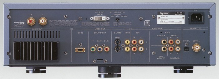 Esoteric/TEAC DV-30sの仕様 エソテリック/ティアック