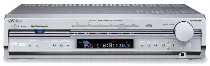ビクター　アンプ内蔵 DVDレシーバー　RX-DV31